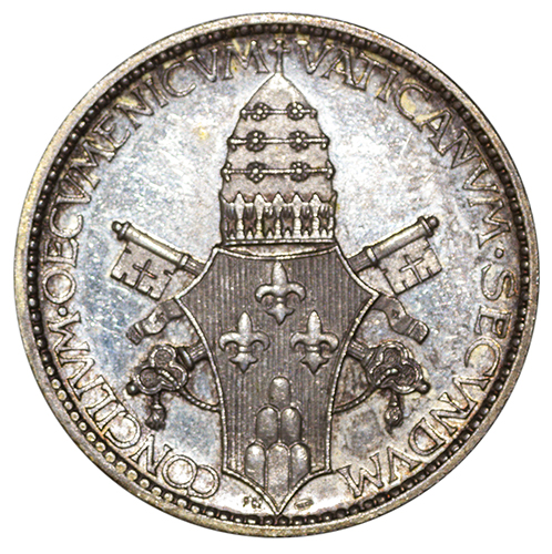 #me09 – Medaglia secondo concilio ecumenico Vaticano_1